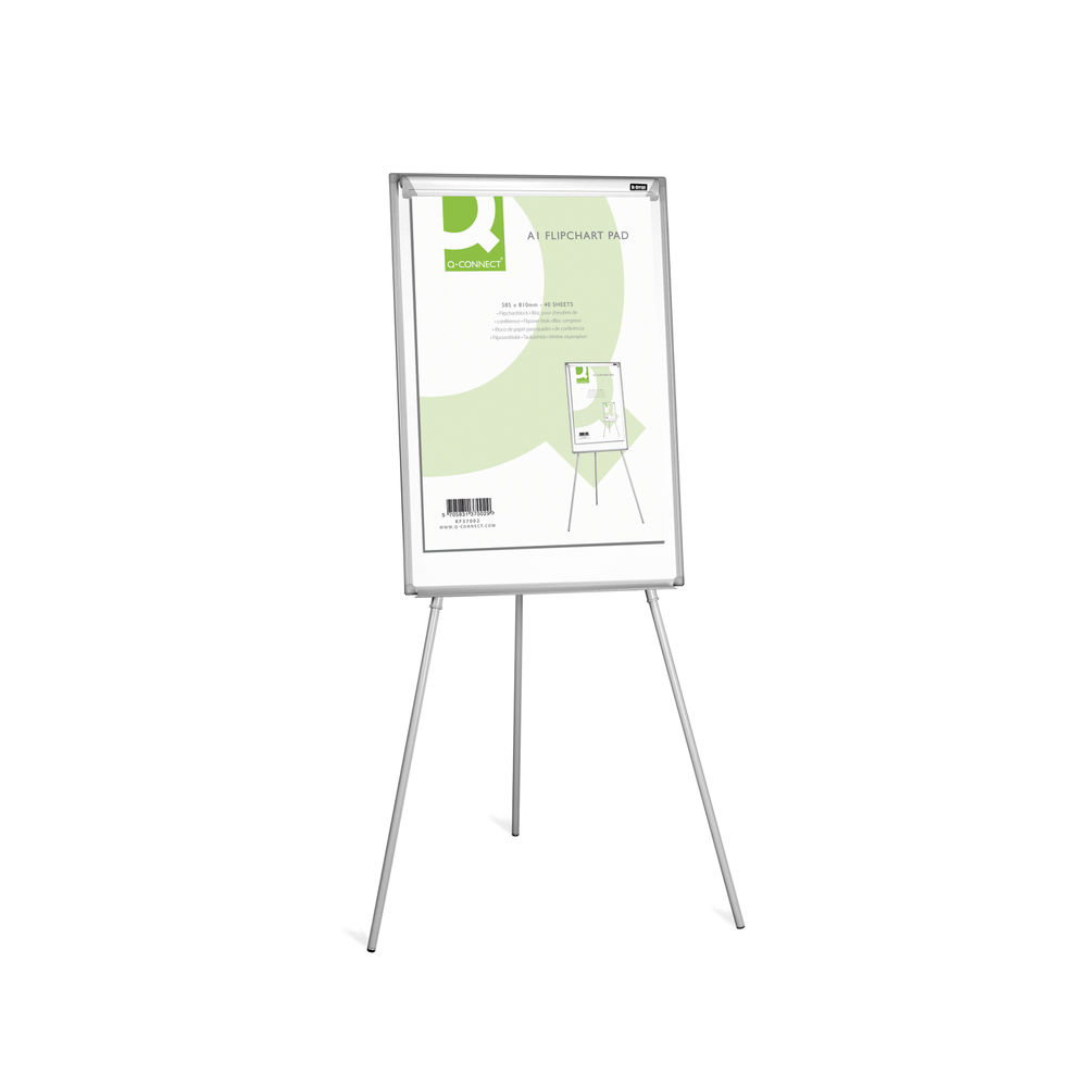 Q-Connect A1 Plain Flipchart Pad (Pack of 5) - KF37002