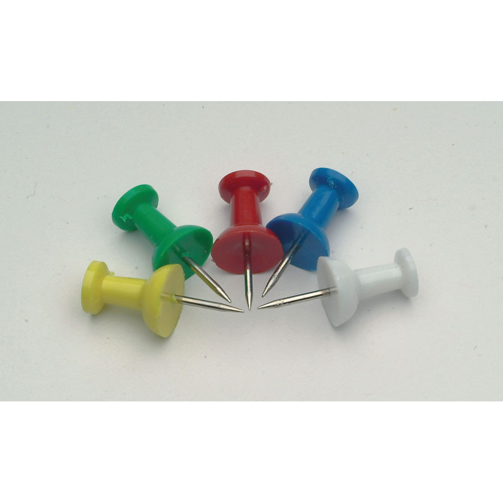 Q-Connect Assorted Push Pins (Pack of 250)