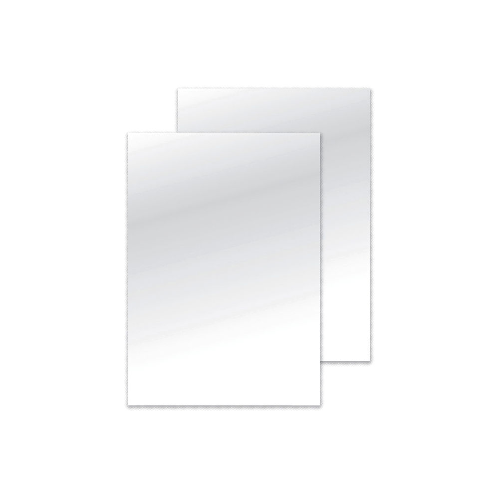 Q-Connect A4 White Comb Binder Cover 250gsm (Pack of 100)