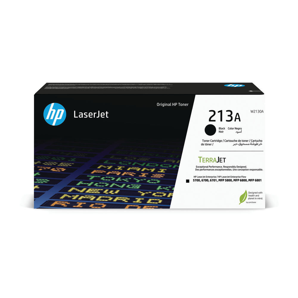 HP 213A Original LaserJet Toner Cartridge Black W2130A