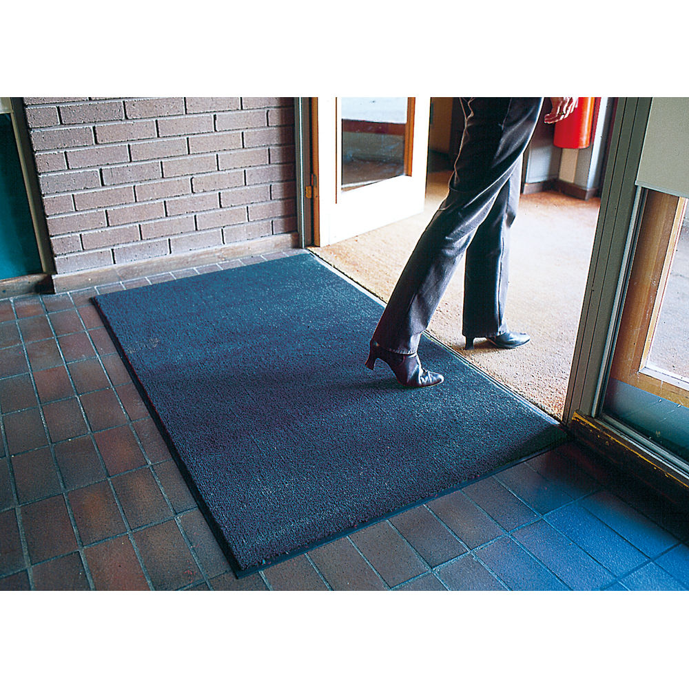 VFM Blue Economy Entrance Mat 1200x1800mm (Slip resistant with stain resistant backing) 312427