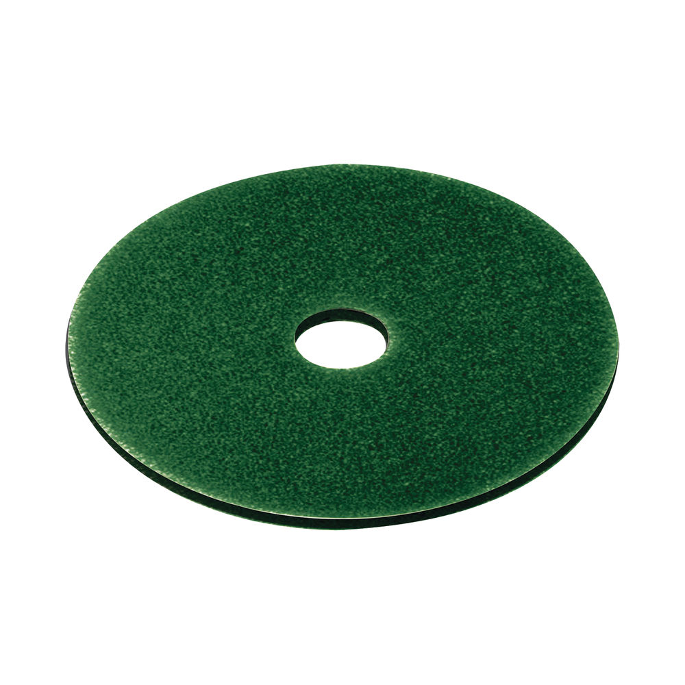 3M 380mm Green Scrubbing Floor Pads (Pack of 5)