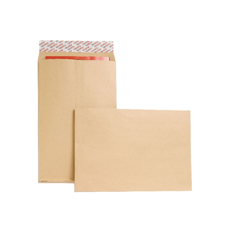 New Guardian 381 x 254mm Manilla Gusset Pocket Envelopes (Pack of 100)