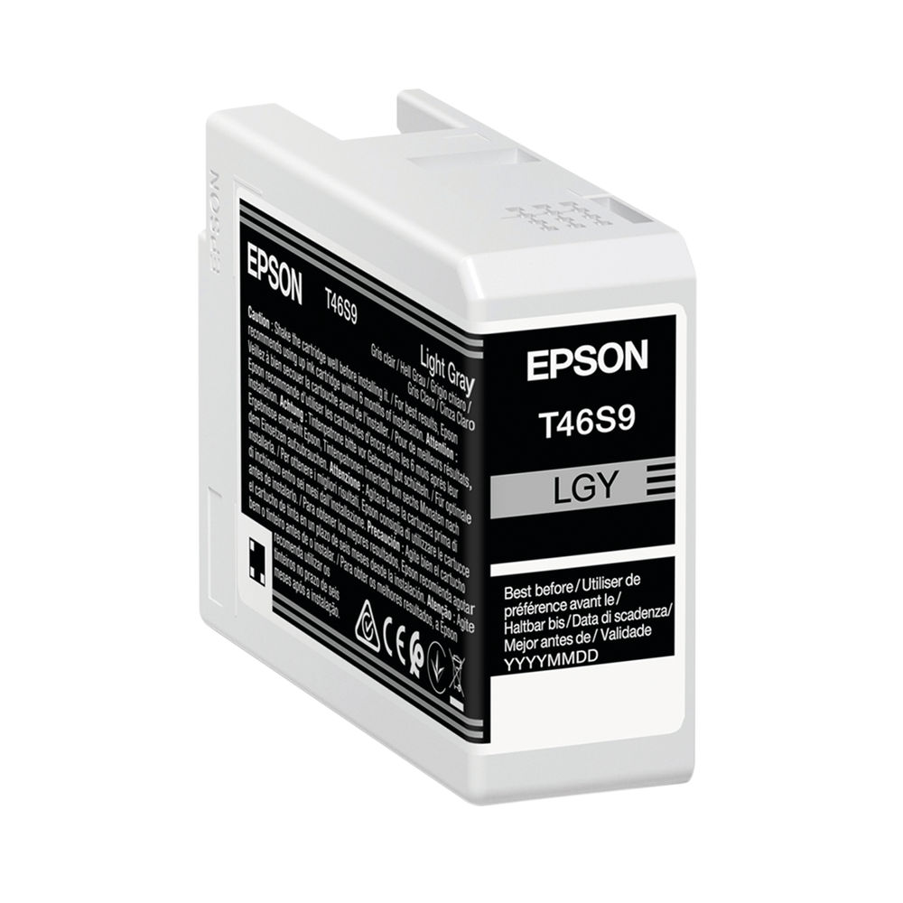 Epson T46S9 Ink Cartridge UltraChrome Pro 10 Light Grey 25ml C13T46S900