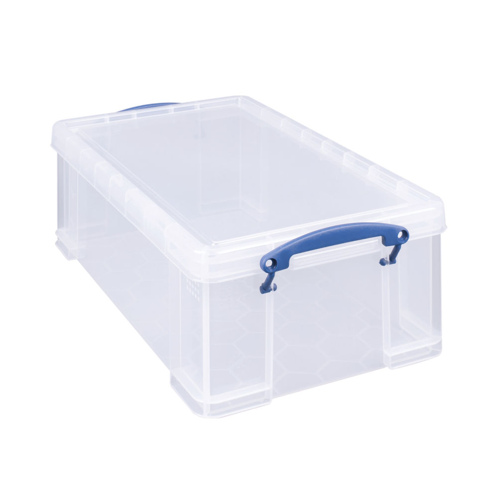 Really Useful Clear 12L Plastic Storage Box