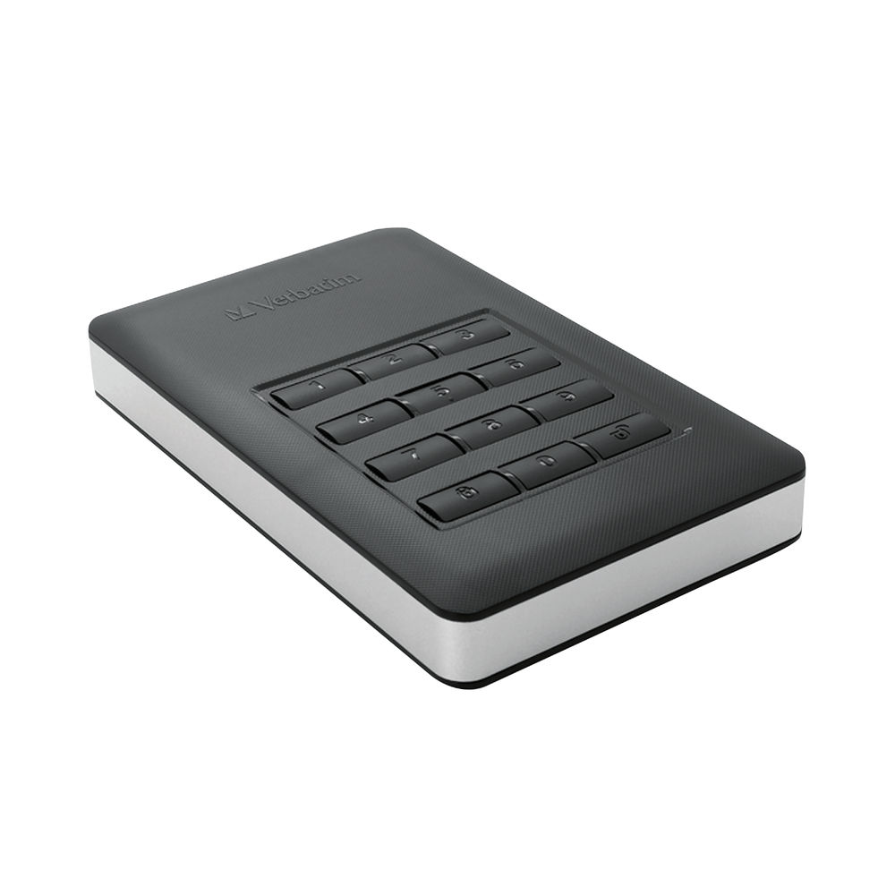 Verbatim 1TB Black Store n Go Secure Portable HDD | 53401