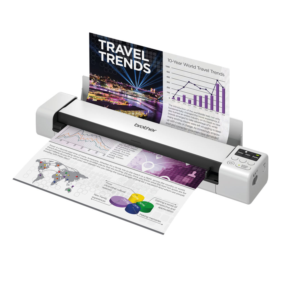 Best Double Sided Scanner Brother DS940W 2-Sided Wireless Portable Document Scanner DS940DWTJ1