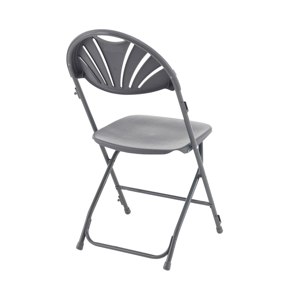 Titan 440mm Charcoal Folding Chair