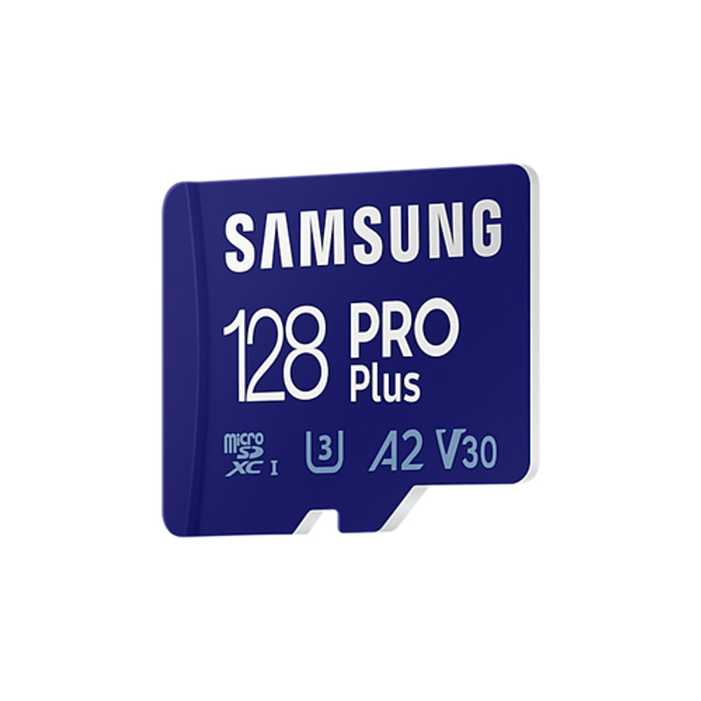 Samsung PRO Plus Memory Card MicroSDXC UHS-I Class 10 128GB Blue