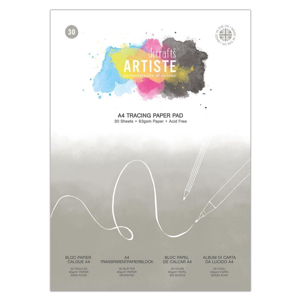 Artiste A4 Tracing Paper Pad