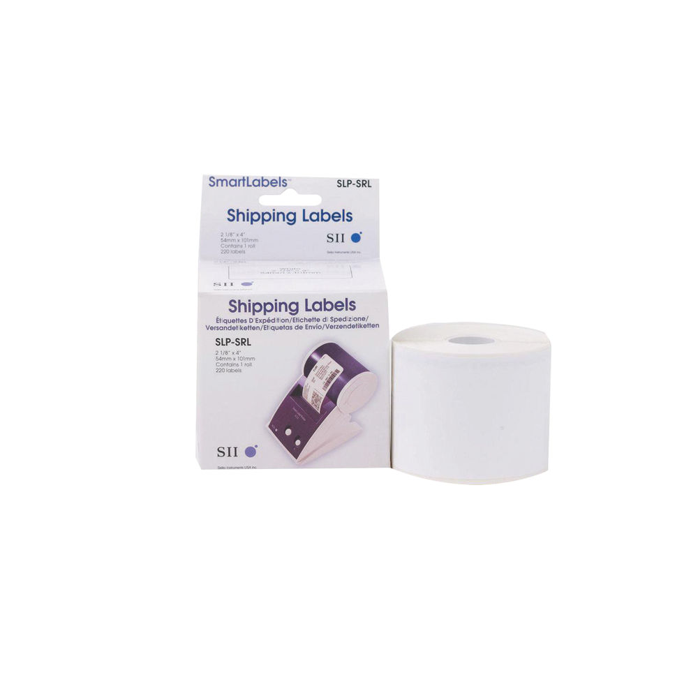 Seiko Shipping Label 54x101mm White (Pack of 220) SLP-SRL