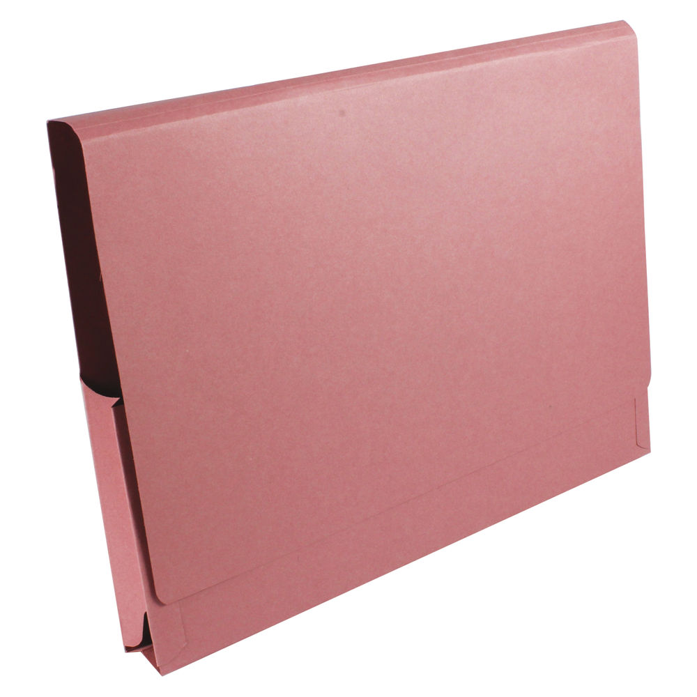 Guildhall Pink 14 x 10 Inch Pocket Wallets 315gsm, Pack of 50