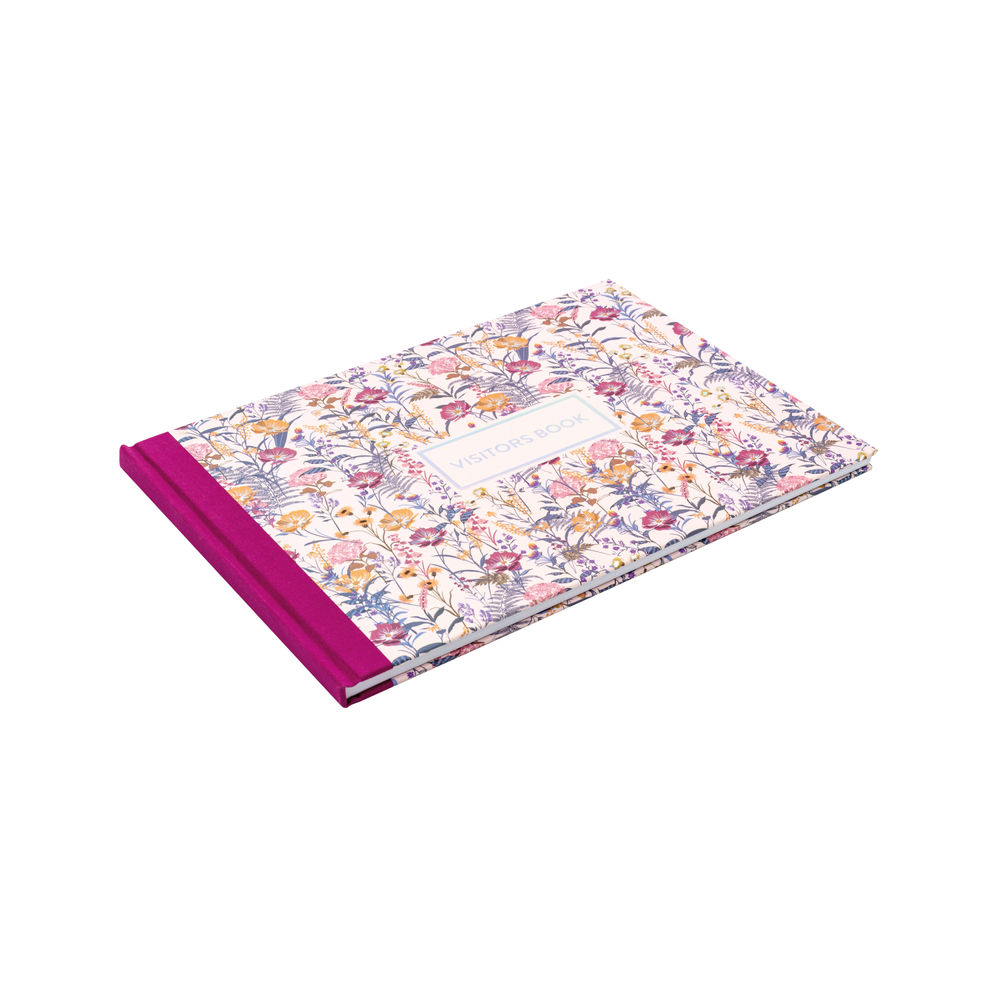 Pukka Pad Bloom Cream A4 Visitors Book