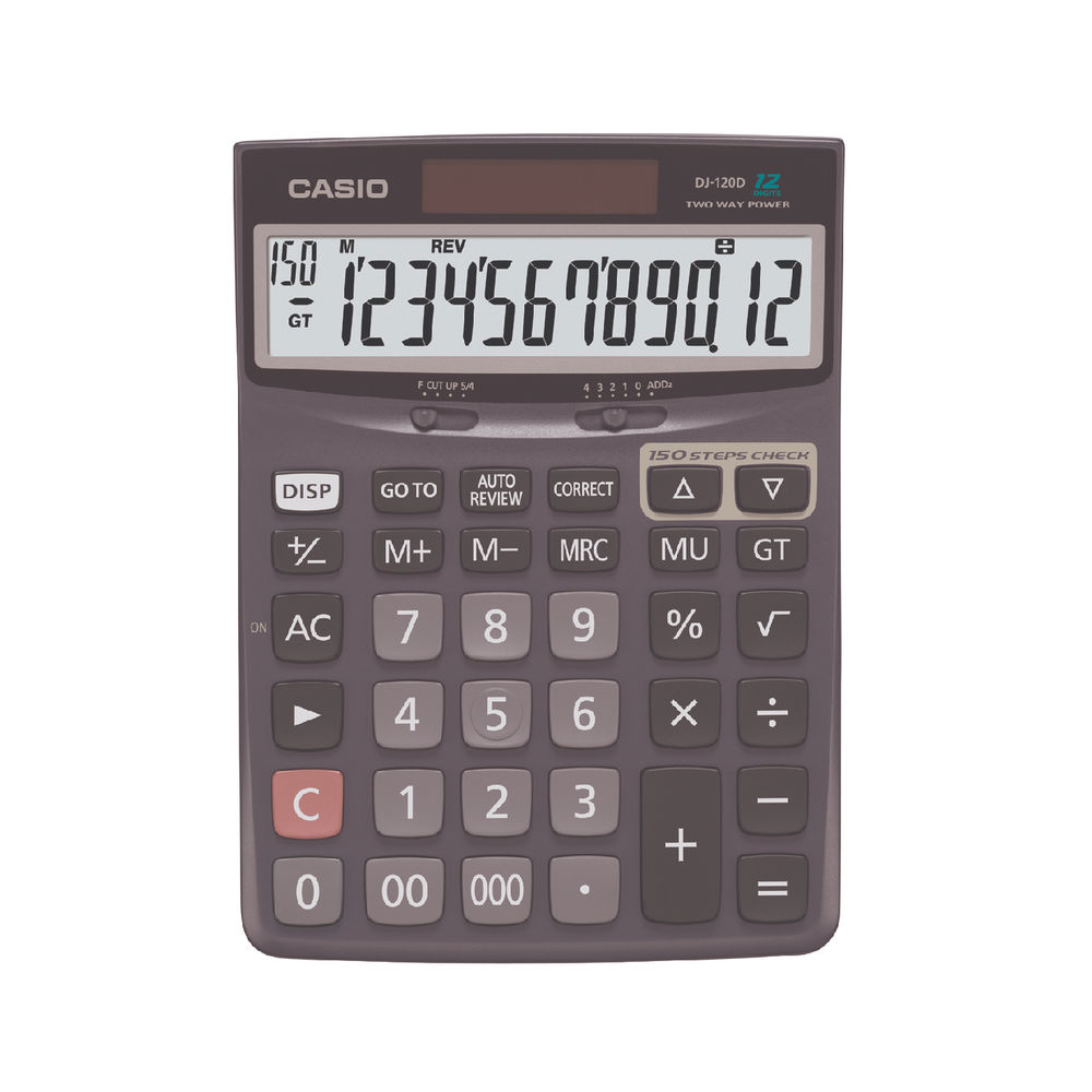 Casio Desktop Calculator DJ120D PLUS