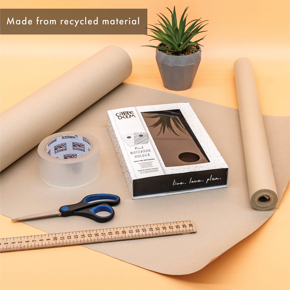 Pukka Kraft Paper Roll 500mm x 10m Brown