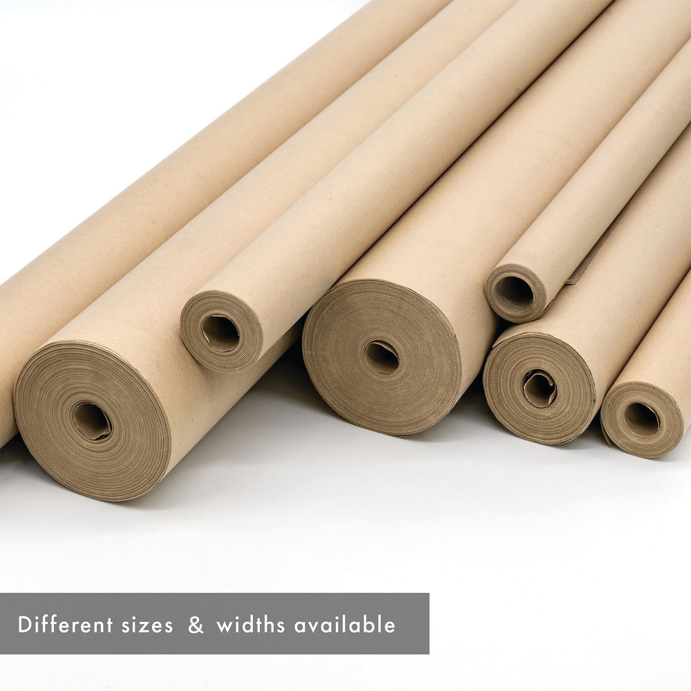 Pukka Kraft Paper Roll 500mm x 25m Brown