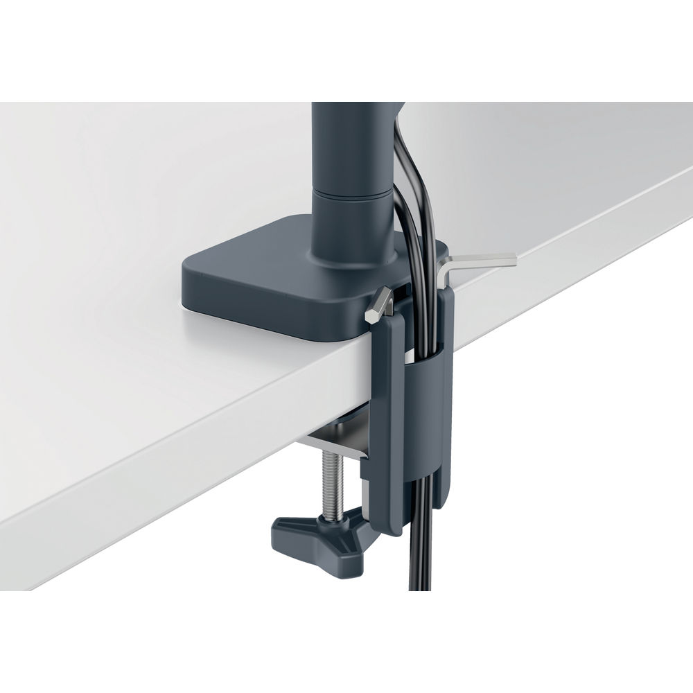 Leitz Ergo Dark Grey Single Monitor Arm