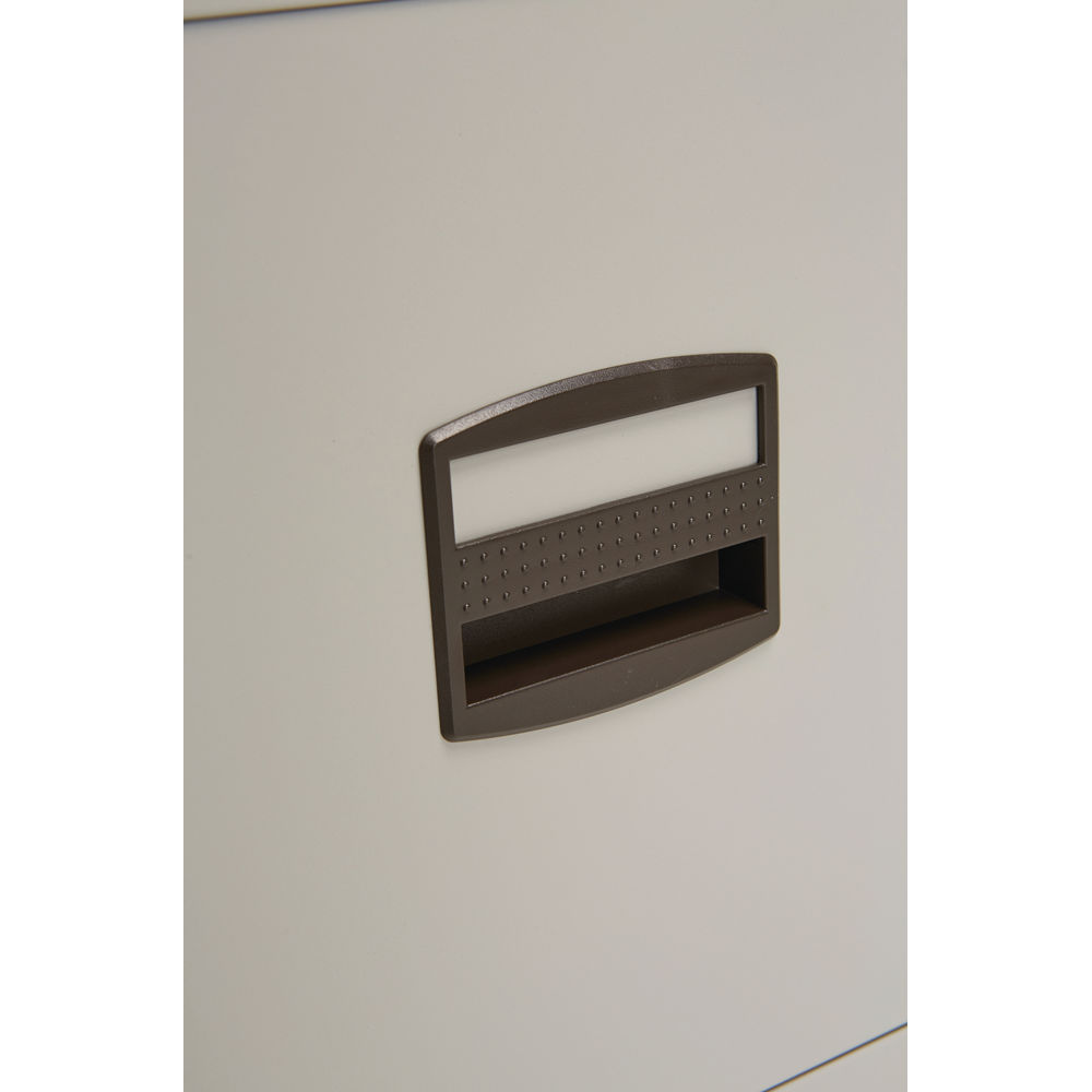 Bisley H672mm Goose Grey Home 2 Drawer Filing Cabinet
