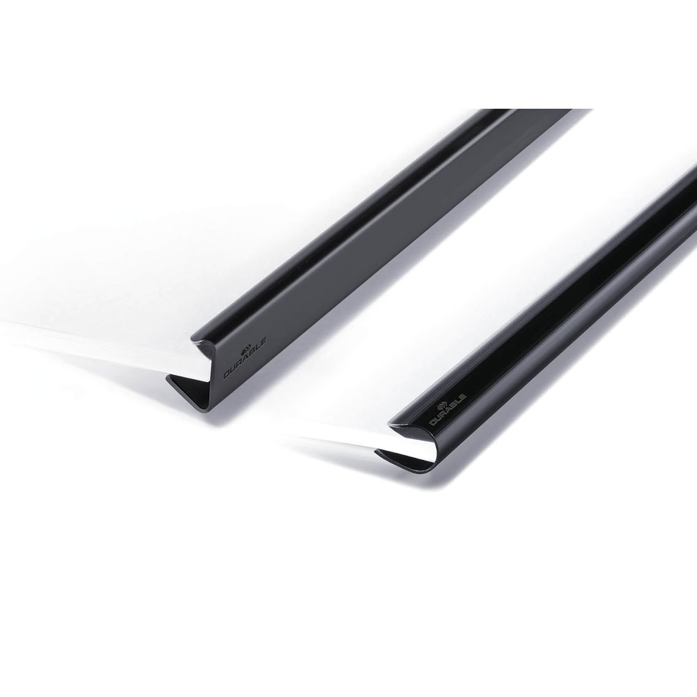 Durable Black 6mm Spine Binding Bars (Pack of 100)