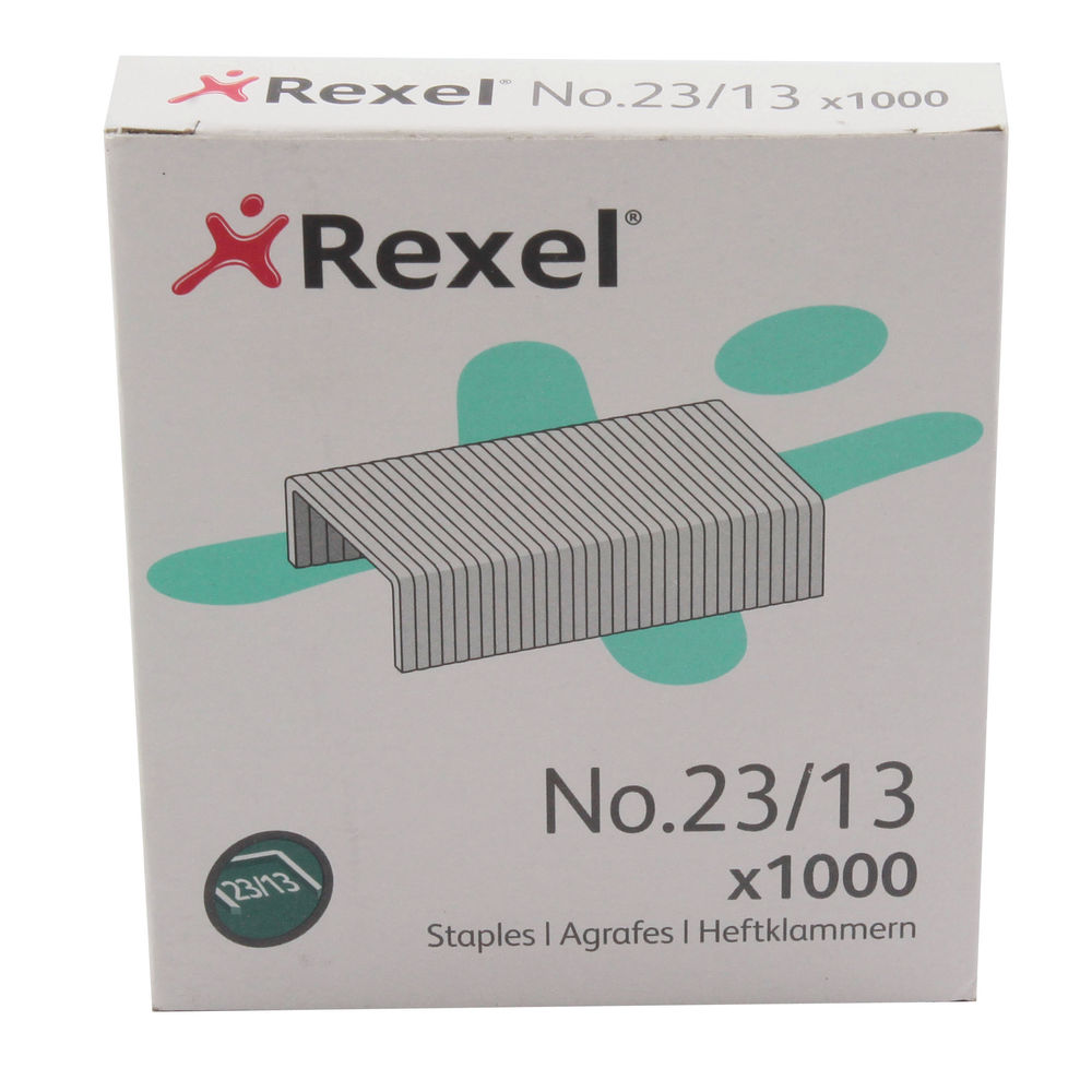 Rexel Heavy Duty Staples 23/13 Pack Of 1000