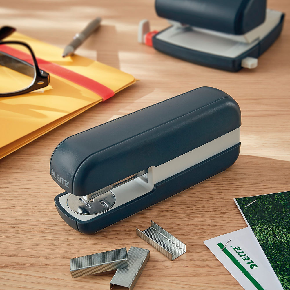 Leitz Cosy Stapler Capacity 30 Sheets Velvet Grey