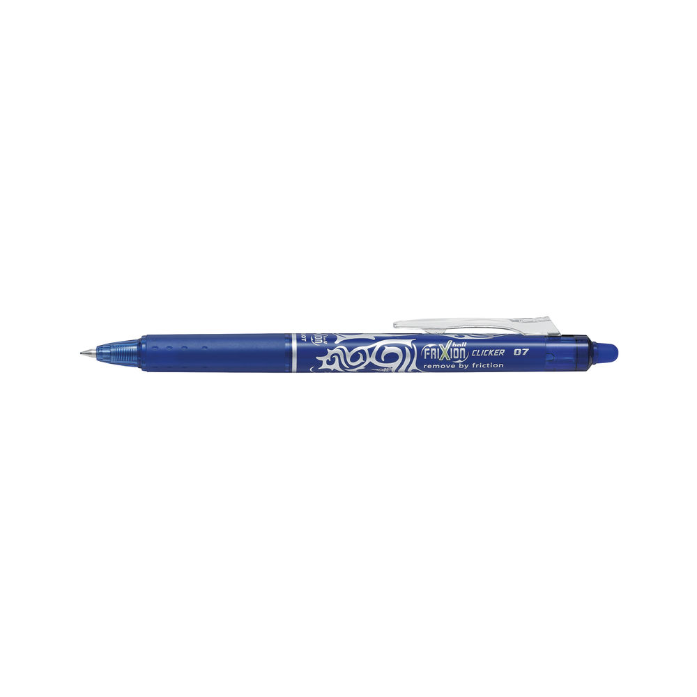 Pilot FriXion Blue Erasable Clicker Pens (Pack of 12)