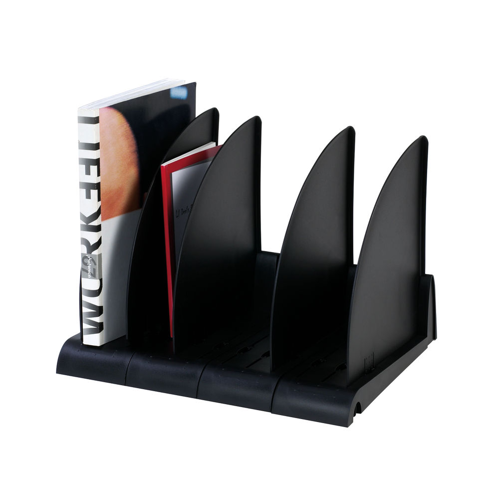 Avery DTR Eco Book Rack W372xD260xH275mm Black DR300BLK