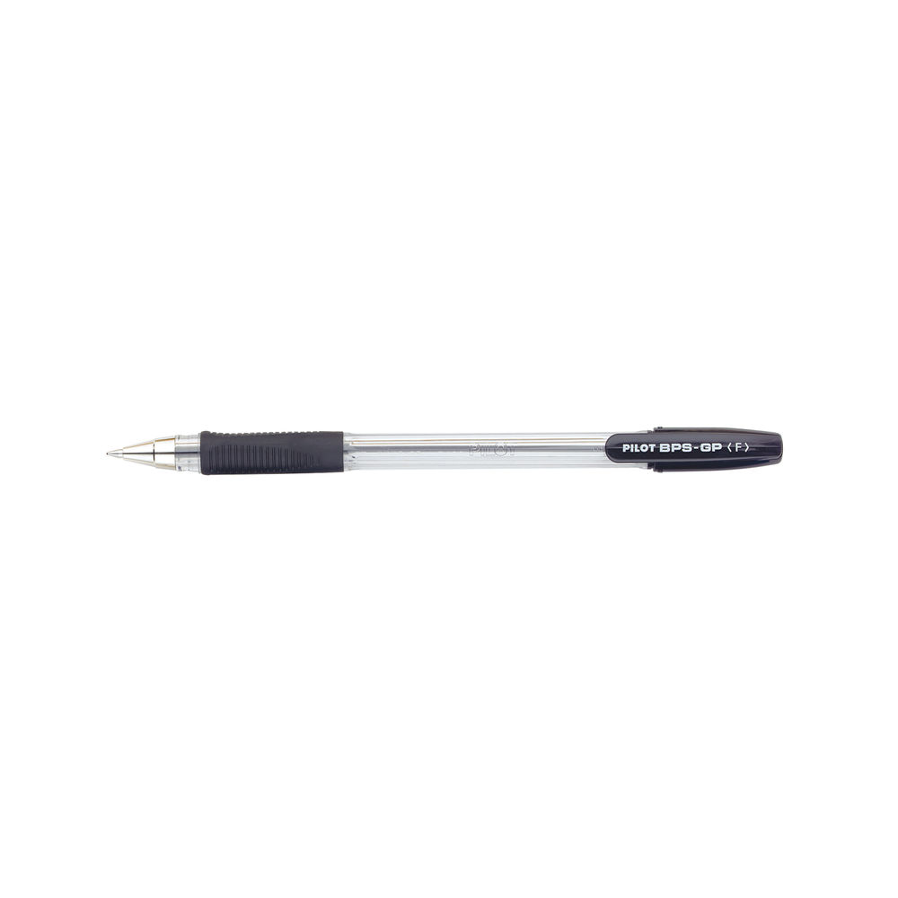 Pilot Medium Ball Pens Black (Pack of 12) BPS-GPM01