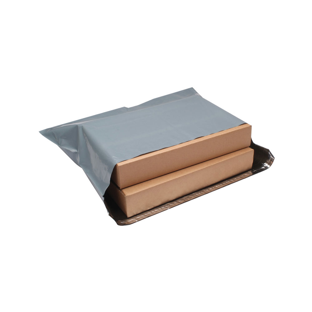 Polythene Mailing Bag 235x320mm Opaque Grey (Pack of 500)