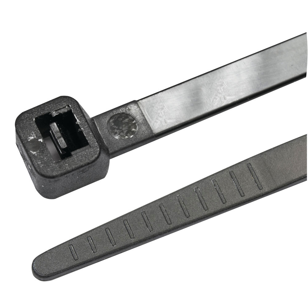 Avery Black Cable Ties 300 x 4.8mm (Pack of 100)