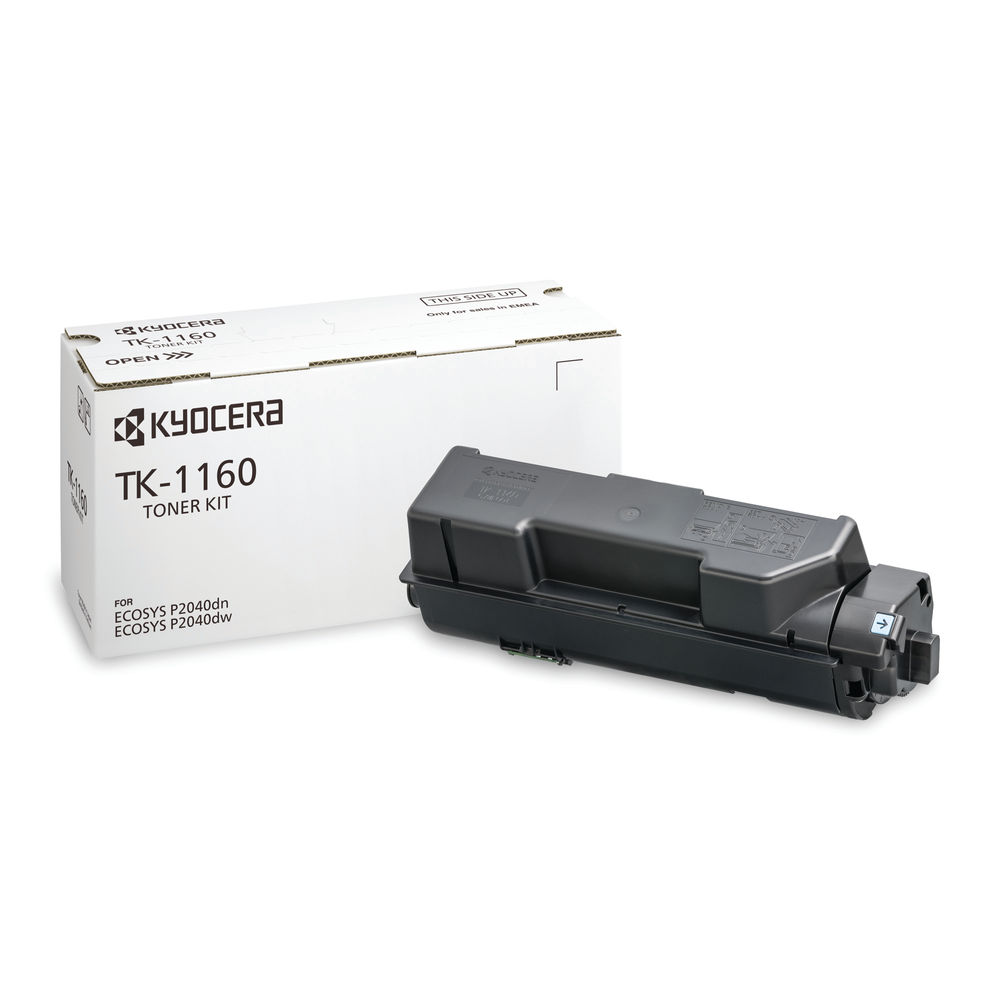 Kyocera TK-1160 Black Toner Cartridge - TK-1160