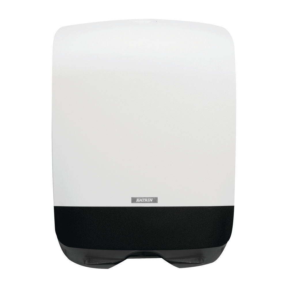 Katrin White Mini Inclusive Hand Towel Dispenser