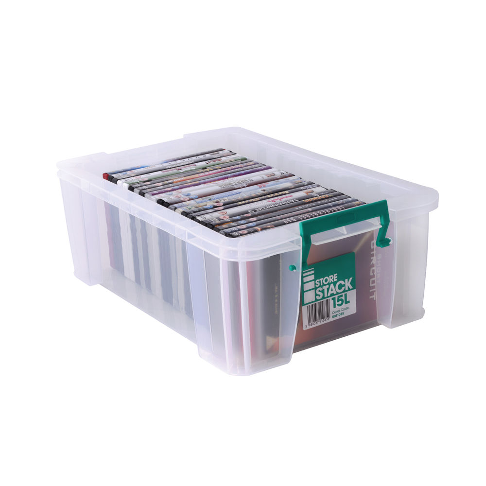 StoreStack 15L Storage Box with Lid