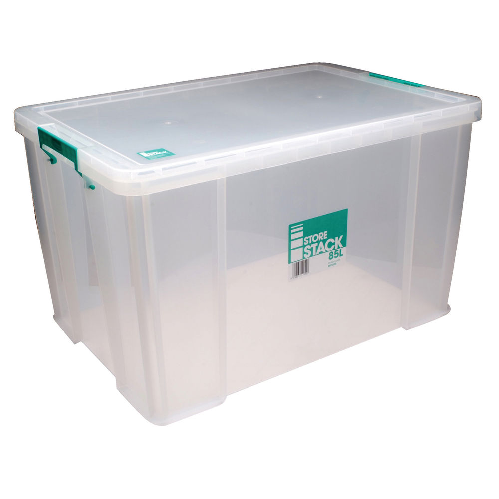 StoreStack 85L Storage Box with Lid