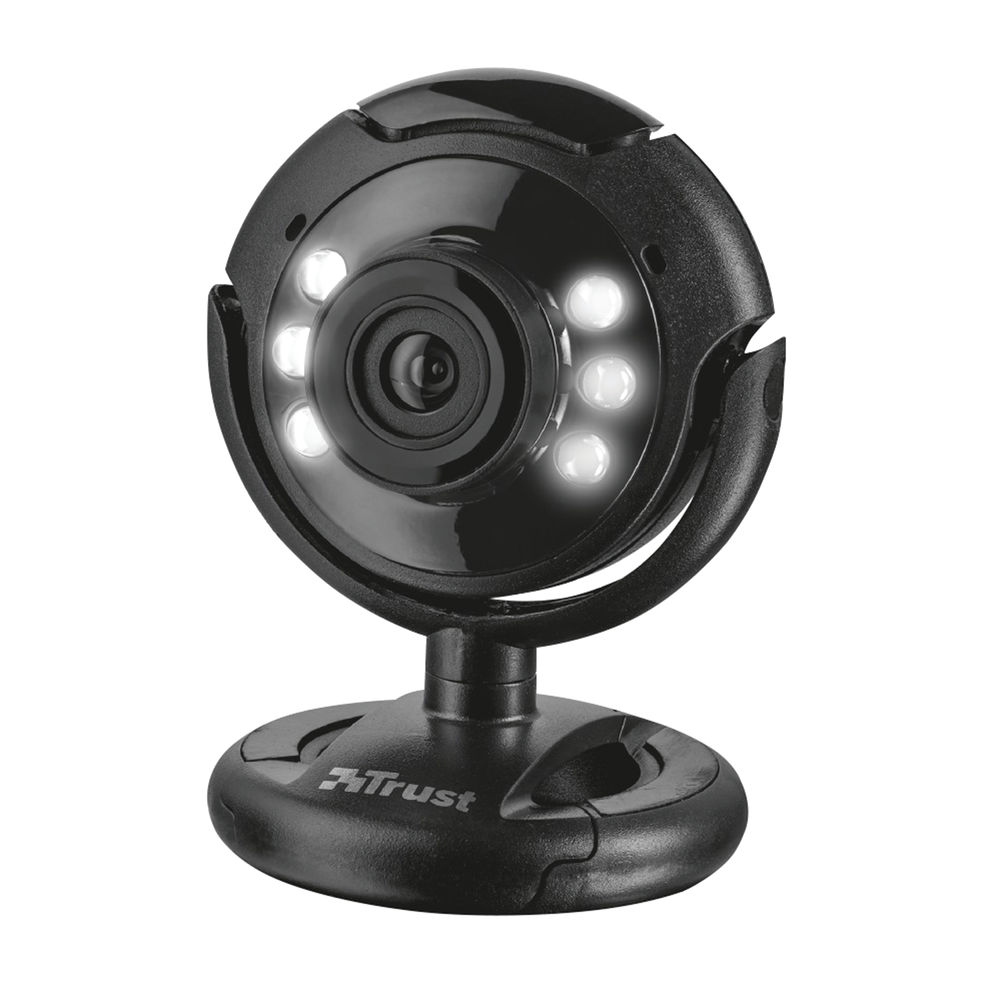 Trust Black Spotlight Webcam Pro