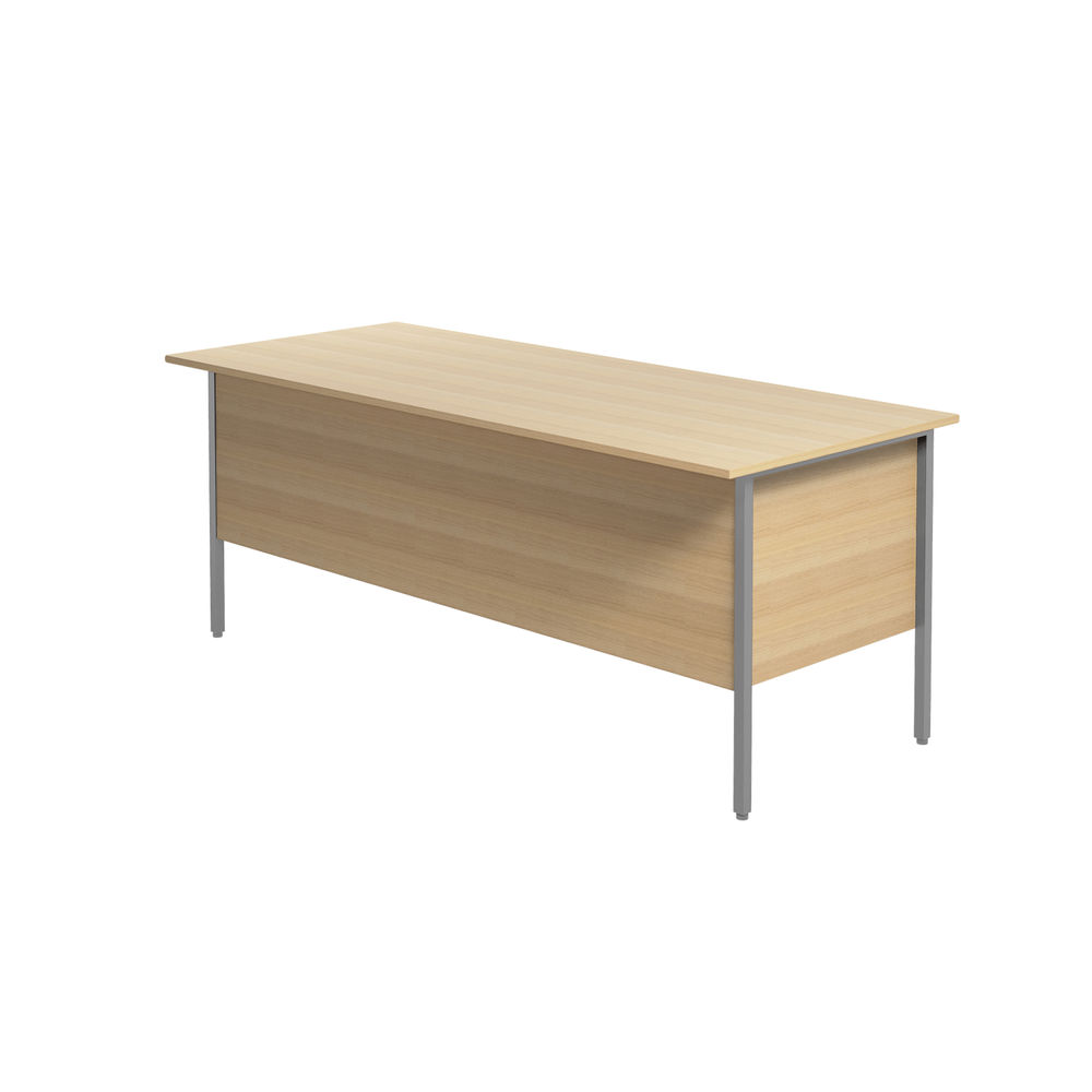 Serrion 1800x750mm Ferrera Oak Double Pedestals 4 Leg Desk