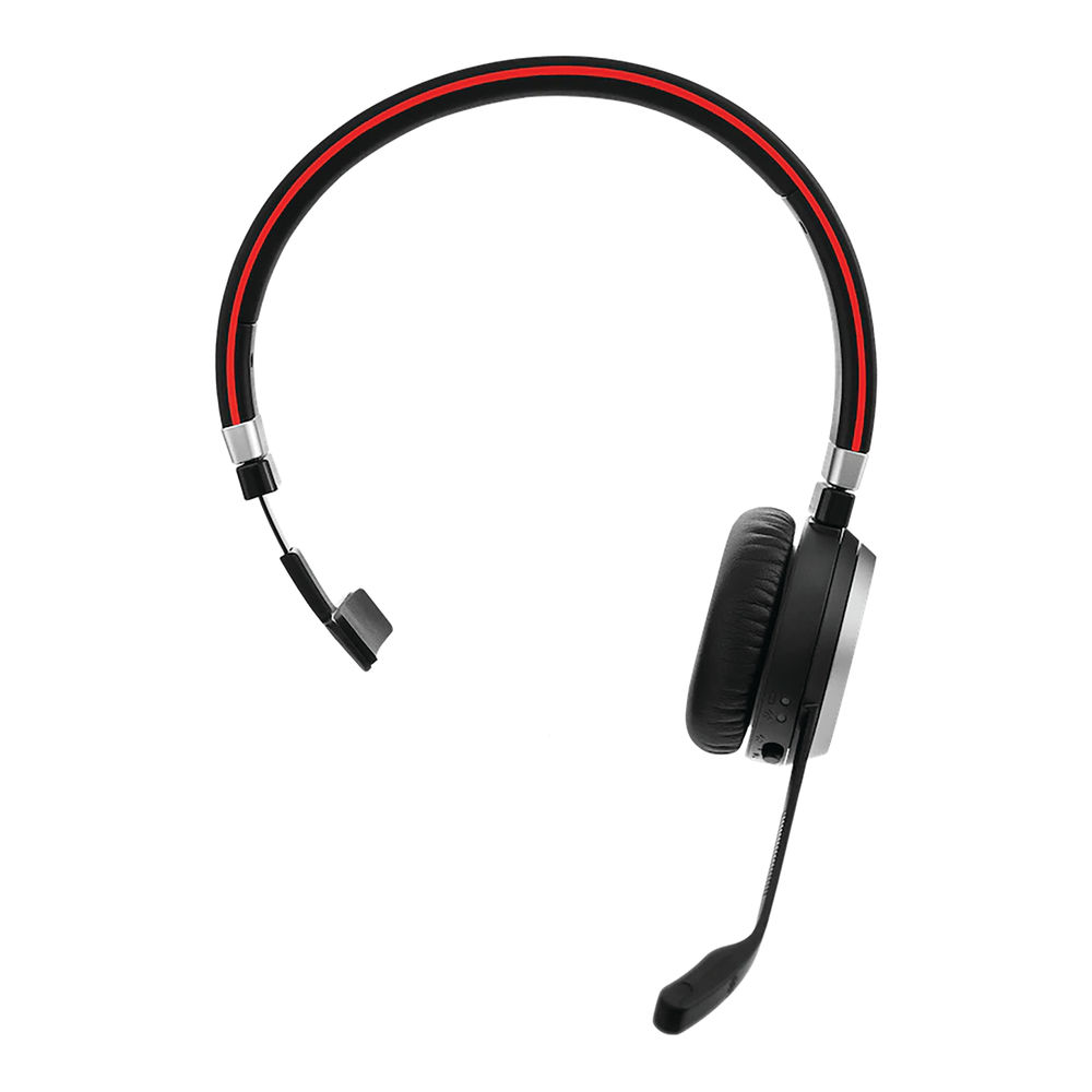 Jabra Evolve 65 SE MS Monaural Wireless Headset Link 380 USBA
