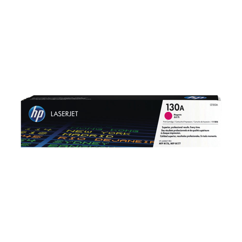 HP 130A Magenta Laserjet Toner Cartridge | CF353A