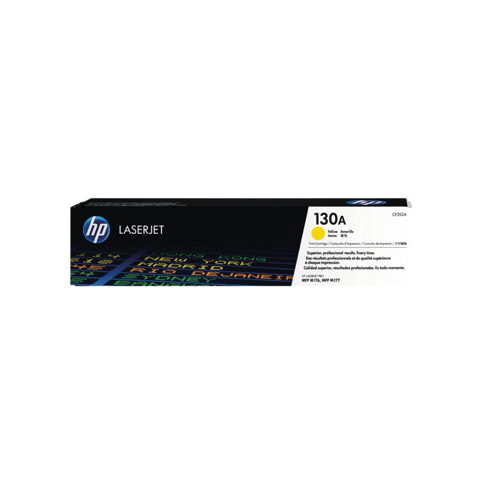 HP 130A Yellow Laserjet Toner Cartridge | CF352A