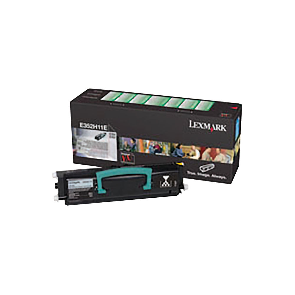Lexmark E350 High Capacity Black Toner Cartridge - E352H11E