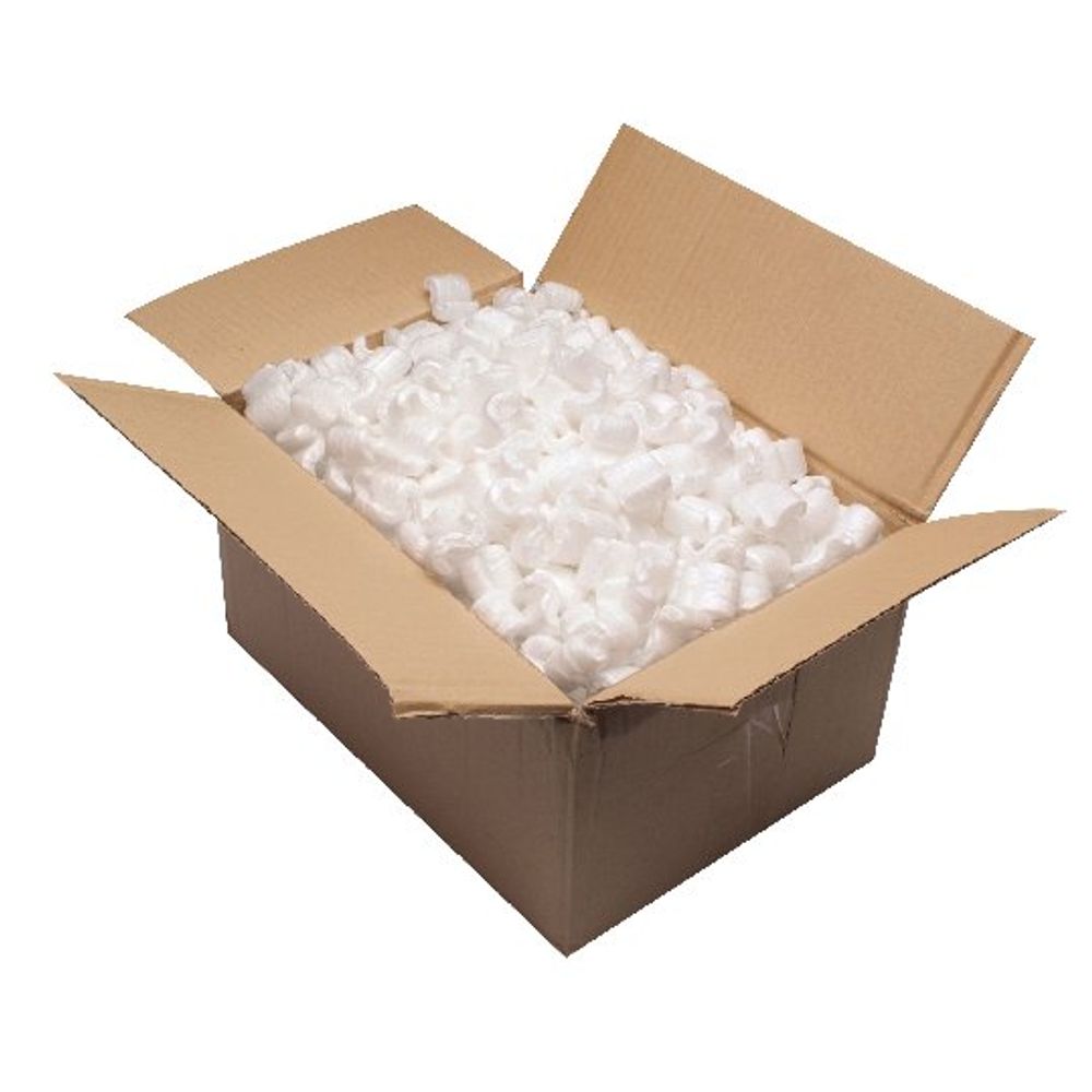 Green Loosefill Polystyrene Chips (Pack of 15 Cubic Feet) 65804