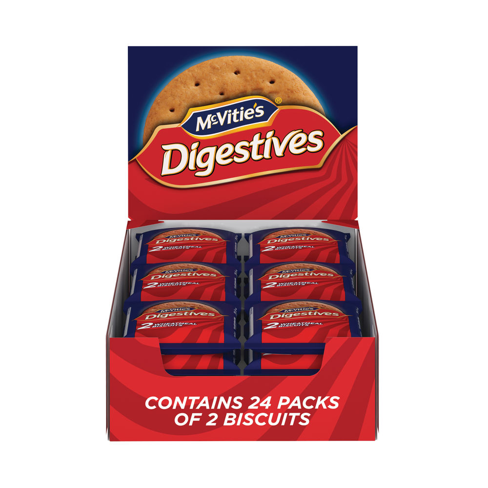 McVitie's Original Digestives 29.4g (Pack of 24)