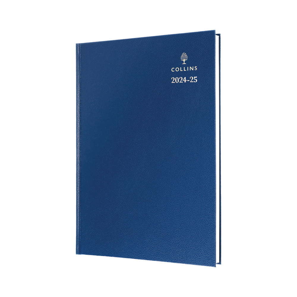 Collins Academic Diary Day Per Page A5 Blue 2025-2026 52MBLU25