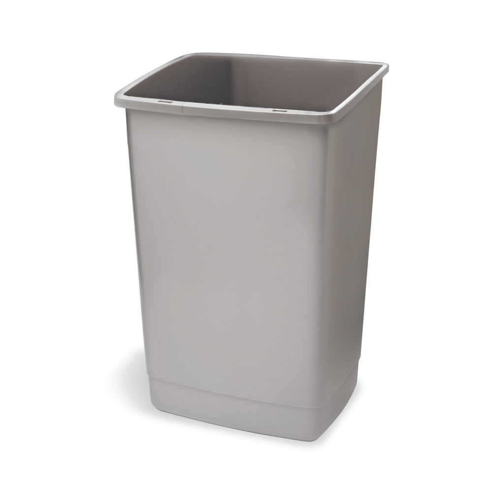 Addis Metallic Grey 60 Litre Flip Top Bin Base