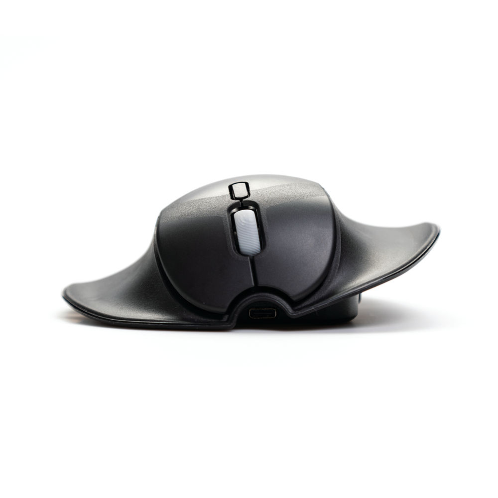 BakkerElkhuizen HandshoeMouse Medium Black Shift Mouse