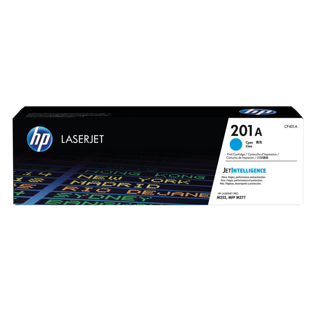 HP 201A LaserJet Toner Cartridge Cyan CCF401A