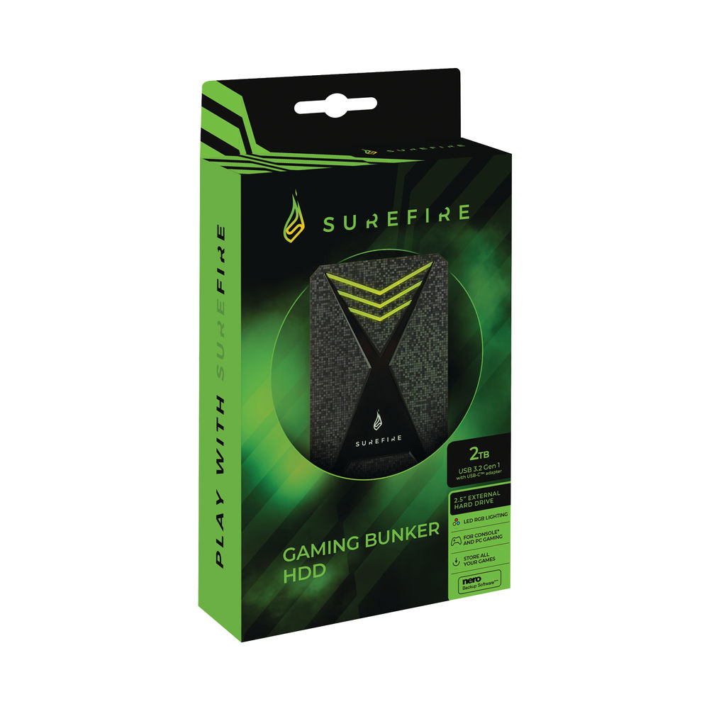 SureFire 2TB Gaming Bunker HDD