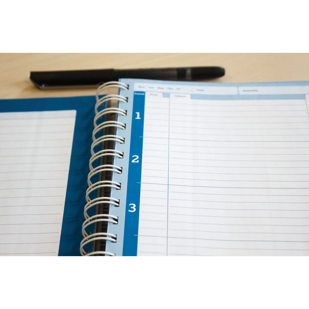 Silvine A4 6 Period Teacher Academic Planner and Record