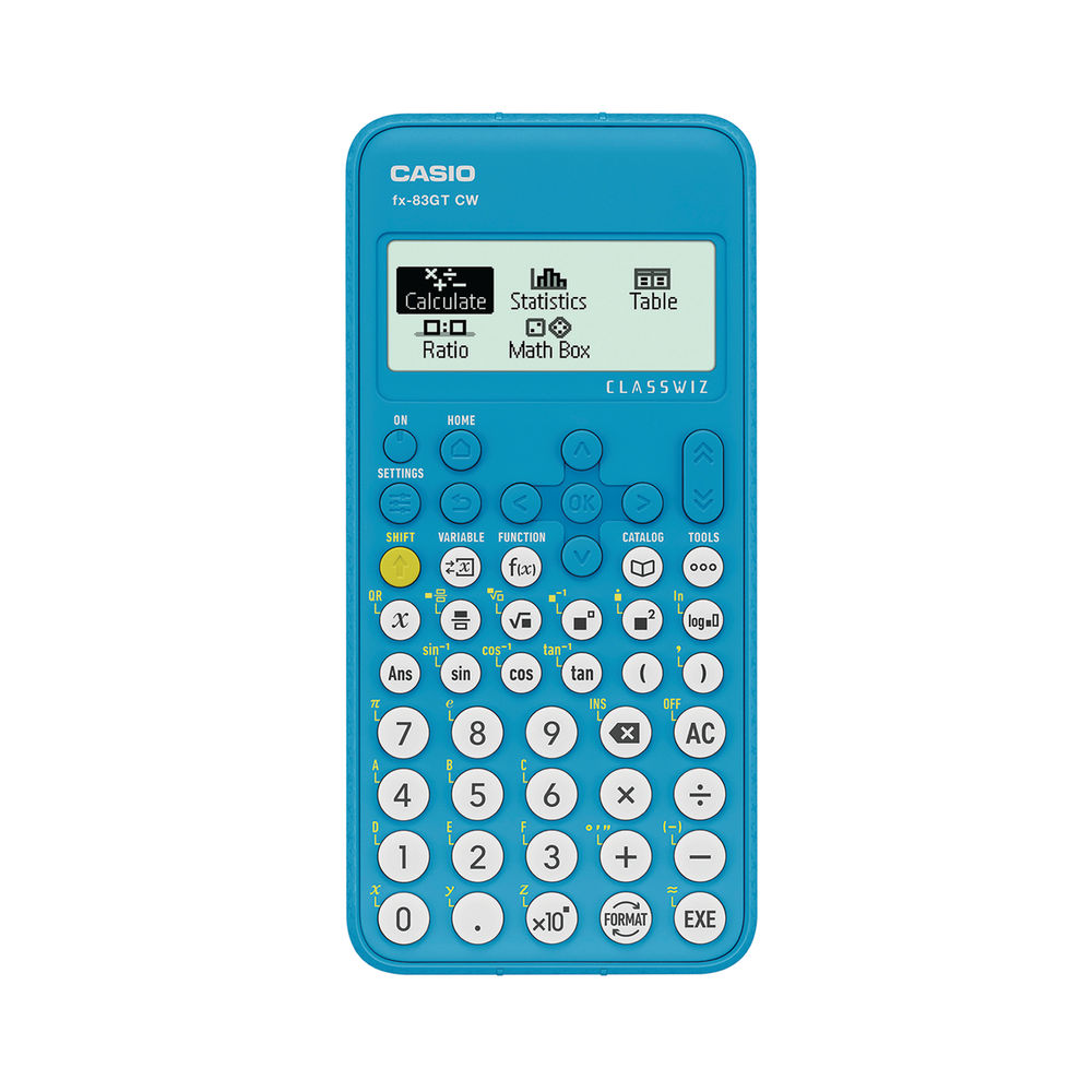 Casio Classwiz Scientific Calculator Blue FX 83GTCW BU W UT