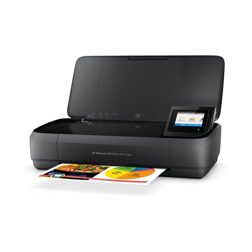 HP Officejet 250 Mobile All-in-one Printer Black